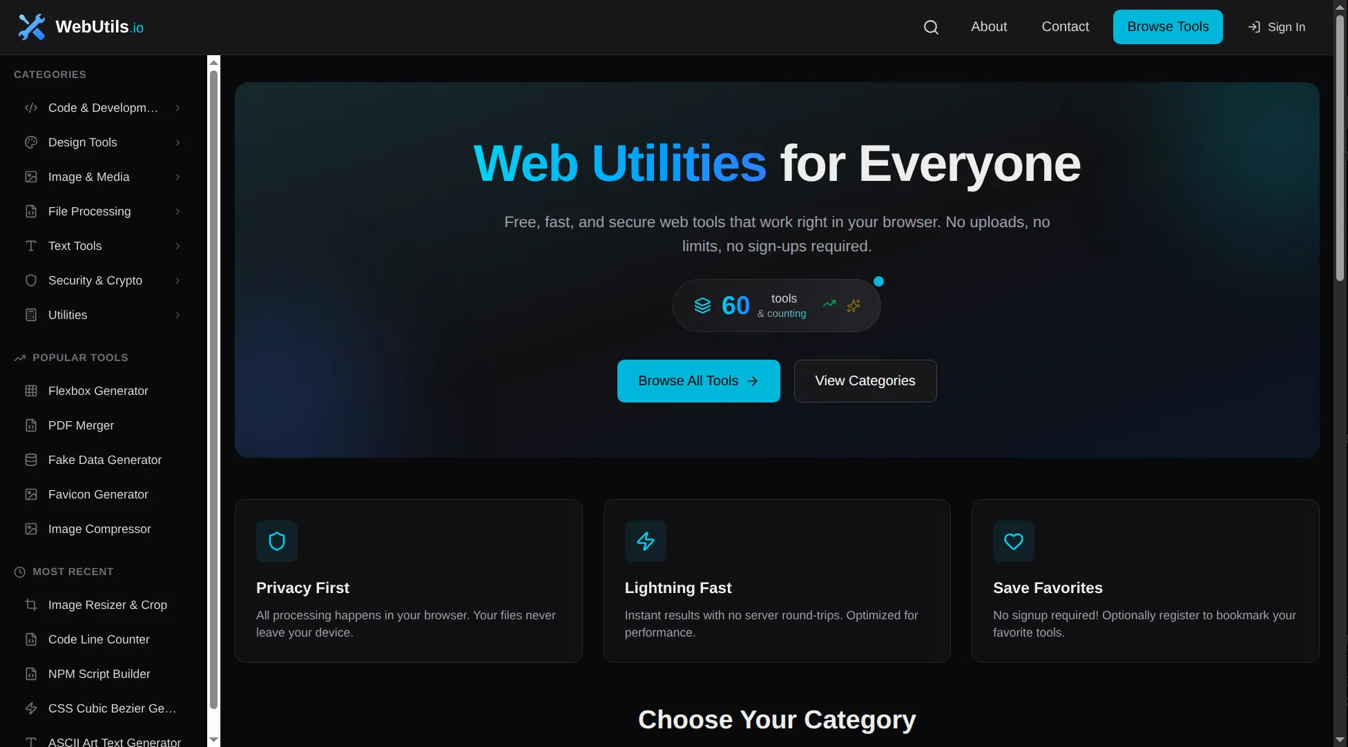 WebUtils screenshot